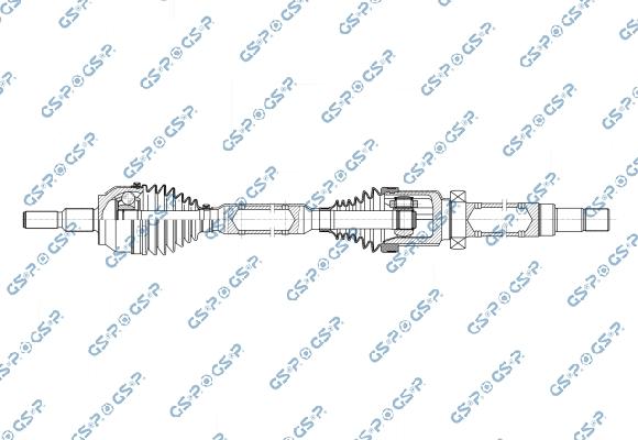 GSP 218315OL - Drive Shaft car-mod.net