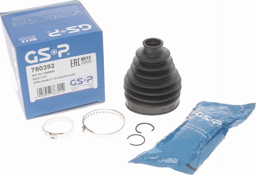 GSP 780392 - Bellow, drive shaft car-mod.net