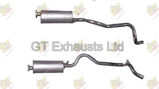 GT Exhausts GCL229 - End Silencer car-mod.net