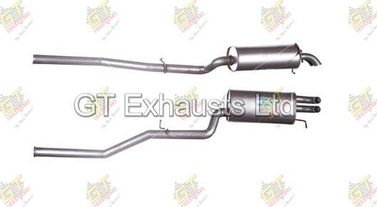 GT Exhausts GMZ417 - End Silencer car-mod.net