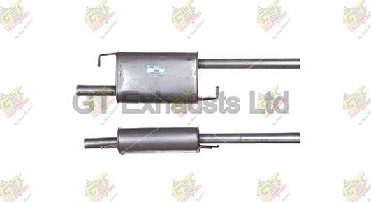 GT Exhausts GVW622 - Middle Silencer car-mod.net