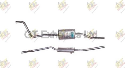GT Exhausts GVW194 - End Silencer car-mod.net