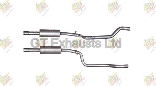 GT Exhausts GVW757 - Middle Silencer car-mod.net