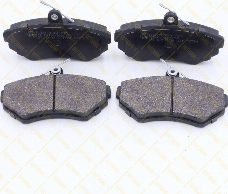 GUTTMANN BP0914 - Brake Pad Set, disc brake car-mod.net