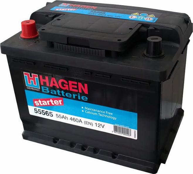Hagen 55565 - Starter Battery car-mod.net