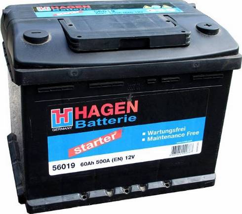 Hagen 56019 - Starter Battery car-mod.net