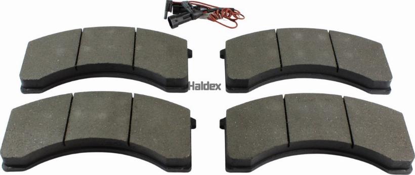 Haldex 1910119010 - Brake Pad Set, disc brake car-mod.net