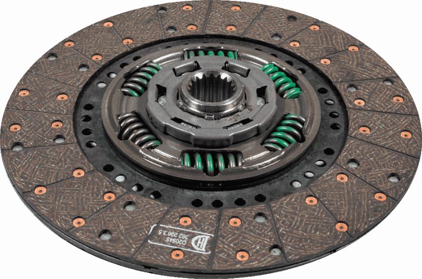 Hammer 020 741 - Clutch Disc car-mod.net
