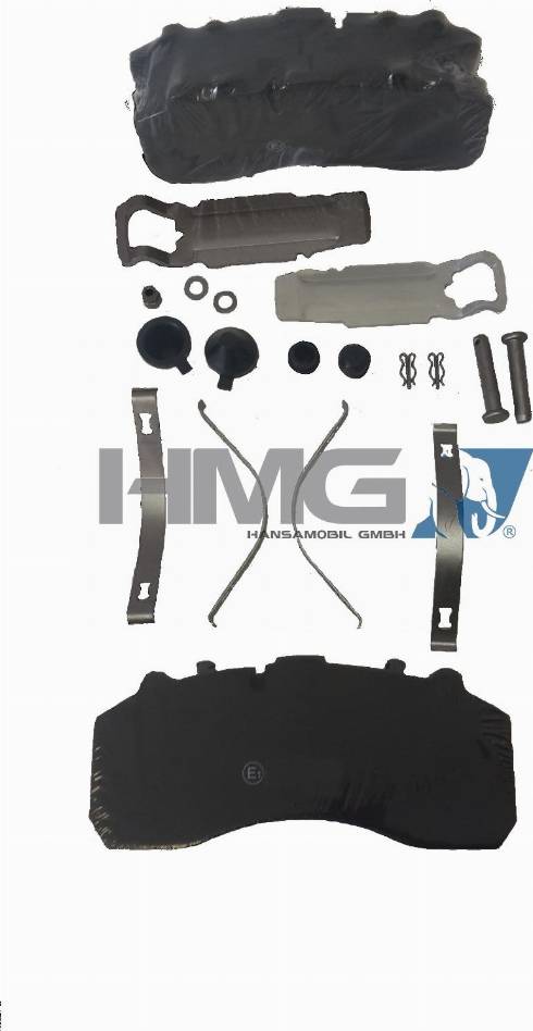 HANSAMOBIL 204628 - Brake Pad Set, disc brake car-mod.net