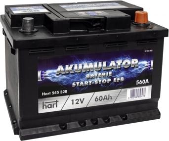 Hart 545 328 - Starter Battery car-mod.net