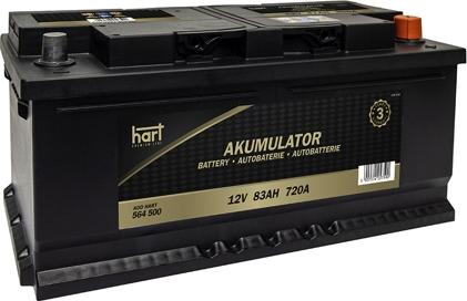 Hart 564 500 - Starter Battery car-mod.net