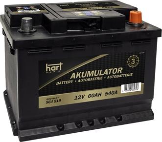 Hart 564 519 - Starter Battery car-mod.net
