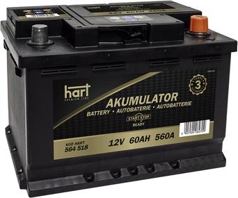 Hart 564 518 - Starter Battery car-mod.net