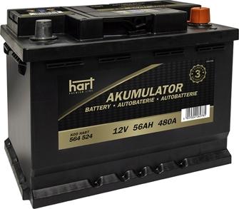 Hart 564 524 - Starter Battery car-mod.net