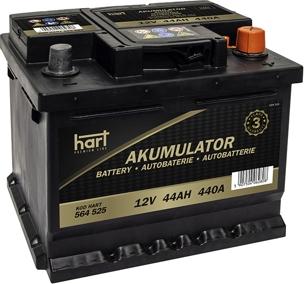 Hart 564 525 - Starter Battery car-mod.net
