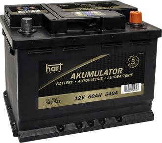 Hart 564 521 - Starter Battery car-mod.net