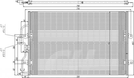 Hart 606 152 - Condenser, air conditioning car-mod.net