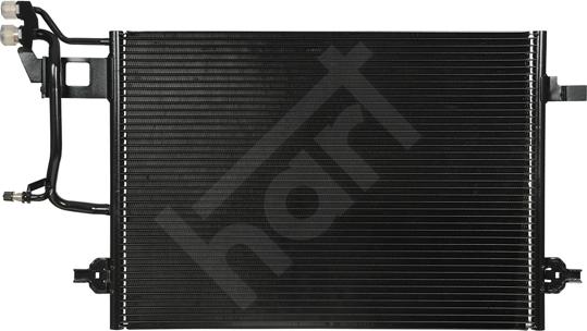 Hart 606 218 - Condenser, air conditioning car-mod.net