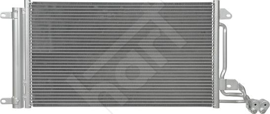 Hart 610 264 - Condenser, air conditioning car-mod.net