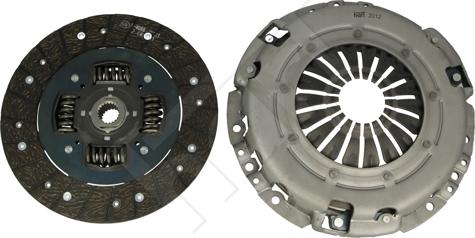 Hart 353 160 - Clutch Kit car-mod.net