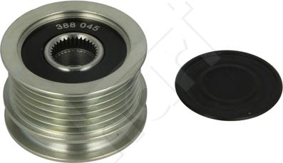 Hart 388 045 - Pulley, alternator, freewheel clutch car-mod.net