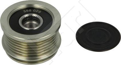 Hart 388 029 - Pulley, alternator, freewheel clutch car-mod.net