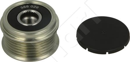 Hart 388 026 - Pulley, alternator, freewheel clutch car-mod.net