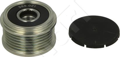 Hart 388 021 - Pulley, alternator, freewheel clutch car-mod.net