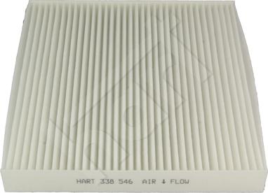 Hart 338 546 - Filter, interior air car-mod.net