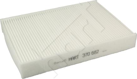 Hart 370 682 - Filter, interior air car-mod.net