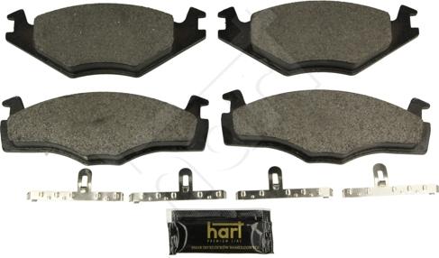 Hart 248 867 - Brake Pad Set, disc brake car-mod.net