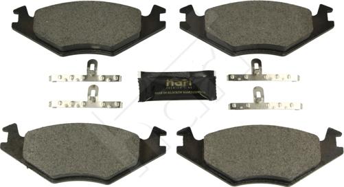 Hart 248 870 - Brake Pad Set, disc brake car-mod.net