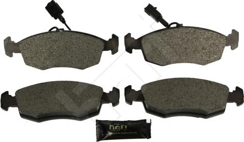 Hart 253 757 - Brake Pad Set, disc brake car-mod.net