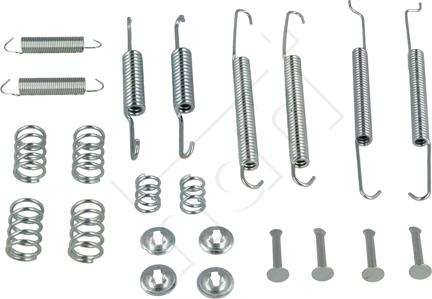 Hart 223 493 - Accessory Kit, brake shoes car-mod.net