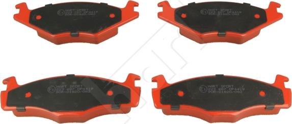 Hart 223 687 - Brake Pad Set, disc brake car-mod.net