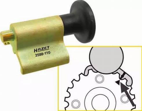 HAZET 2588-110 - Retaining Tool, crankshaft car-mod.net