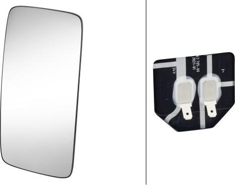 HELLA 9MX 563 716-032 - Mirror Glass, outside mirror car-mod.net