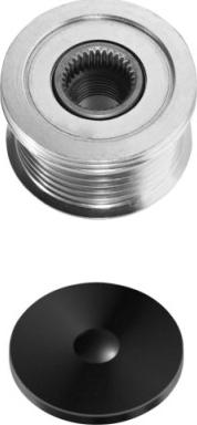 HELLA 9XU 358 038-521 - Pulley, alternator, freewheel clutch car-mod.net