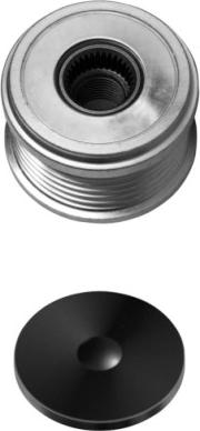 HELLA 9XU 358 038-351 - Pulley, alternator, freewheel clutch car-mod.net