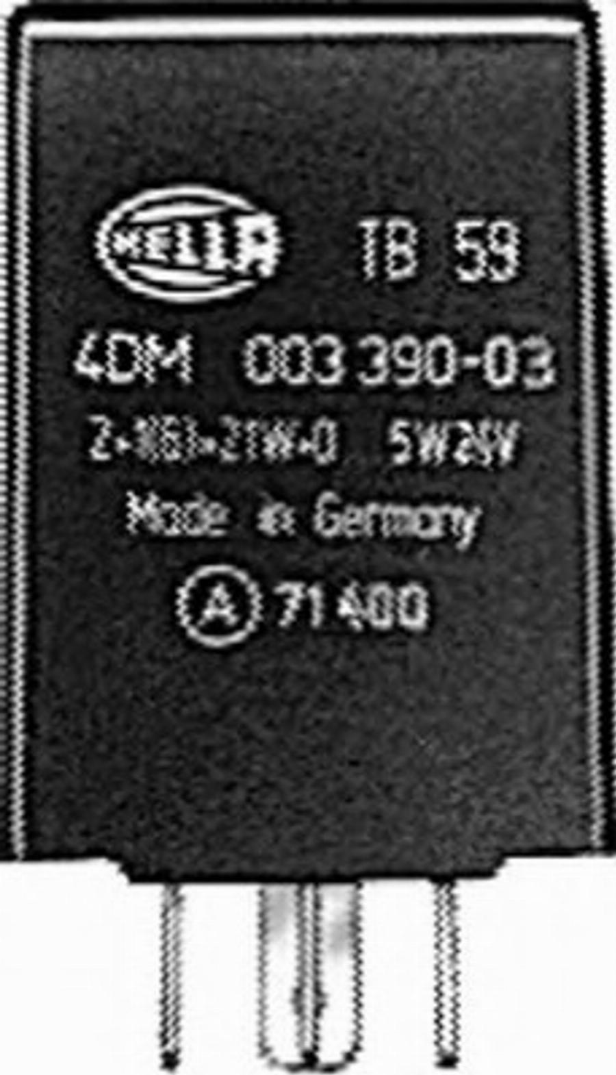HELLA 4DM 003 390-031 - Hazard Lights Relay car-mod.net