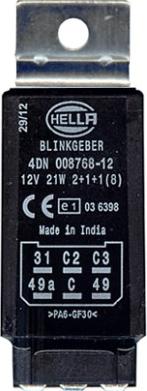 HELLA 4DN 008 768-121 - Flasher Unit car-mod.net
