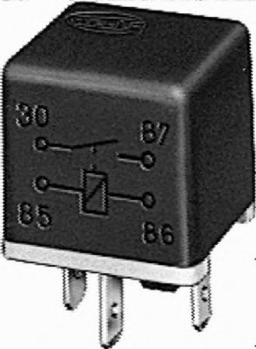 HELLA 4RA003510117 - Relay, radiator fan castor car-mod.net