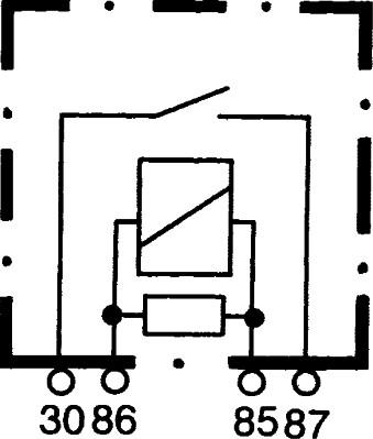 HELLA 4RA 007 793-031 - Relay, main current car-mod.net
