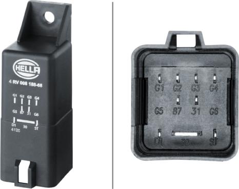 HELLA 4RV 008 188-681 - Control Unit, glow plug system car-mod.net