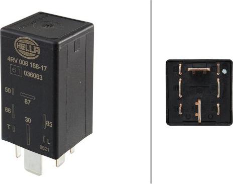 HELLA 4RV 008 188-171 - Control Unit, glow plug system car-mod.net