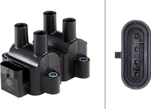 HELLA 5DA 193 175-391 - Ignition Coil car-mod.net