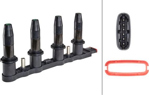 HELLA 5DA 193 175-331 - Ignition Coil car-mod.net