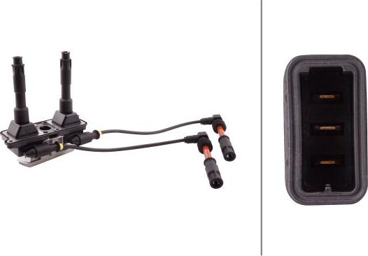 HELLA 5DA 358 057-551 - Ignition Coil car-mod.net