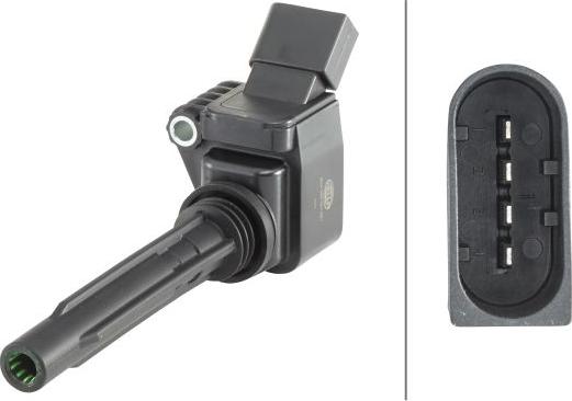 HELLA 5DA 358 057-521 - Ignition Coil car-mod.net