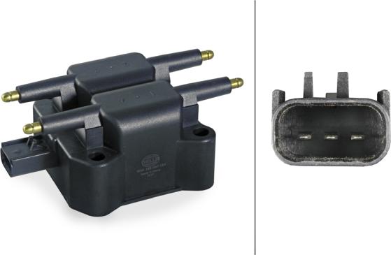 HELLA 5DA 358 057-151 - Ignition Coil car-mod.net
